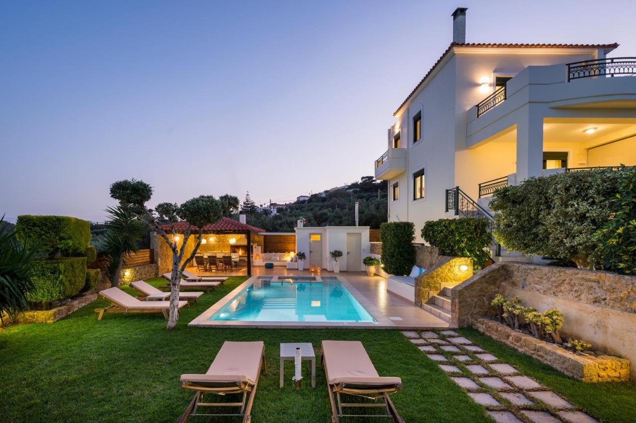 Villa Georgia Heated Pool & Jet-Tub Kolymbari Exterior photo