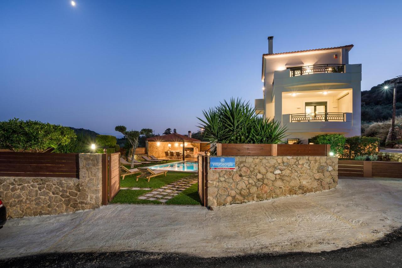 Villa Georgia Heated Pool & Jet-Tub Kolymbari Exterior photo